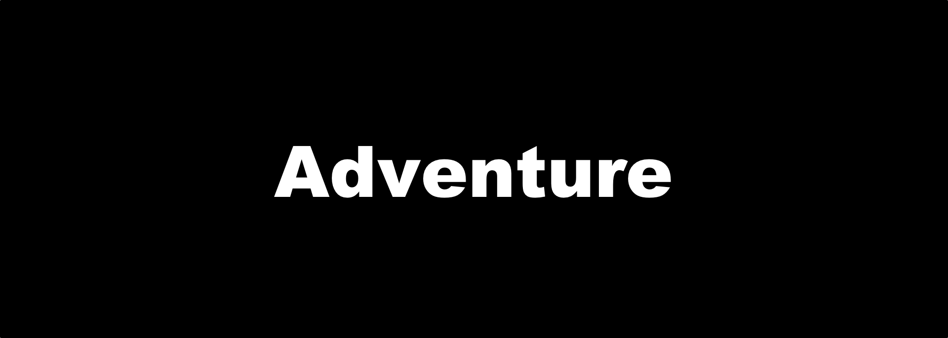 Adventure category