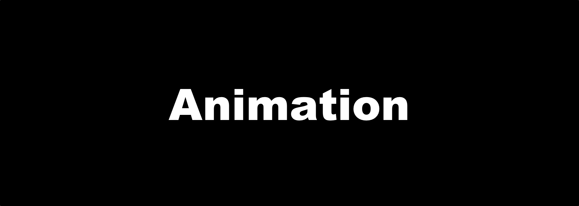 Animation category